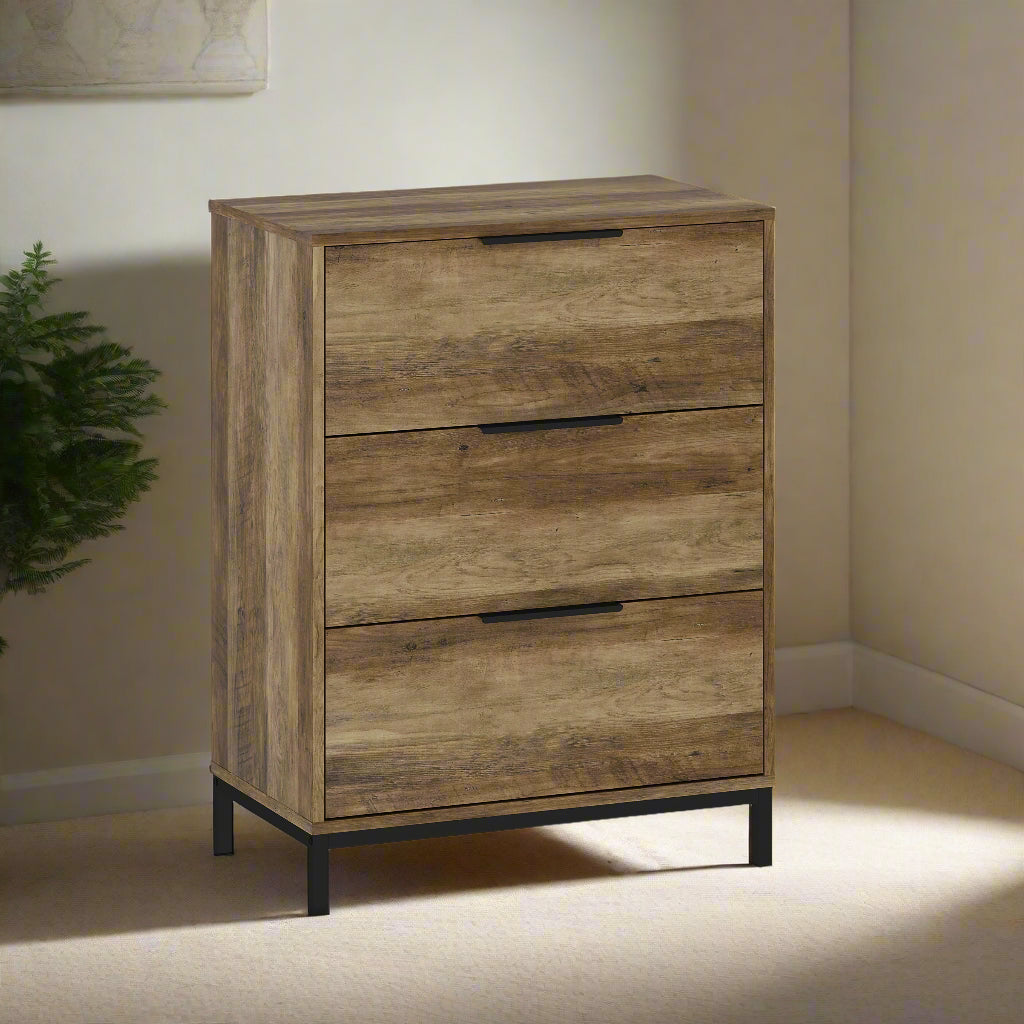 3-Drawer Dresser Tower for Bedroom