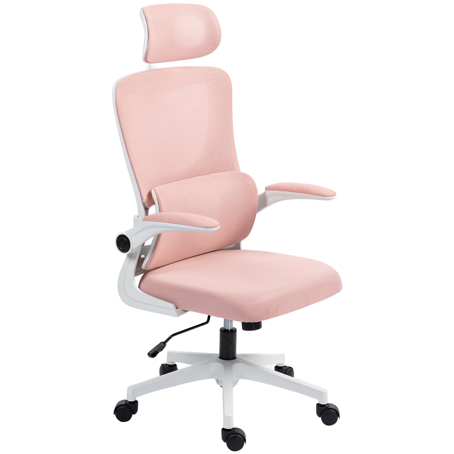 Ergonomic Mesh Office Chair - Pink
