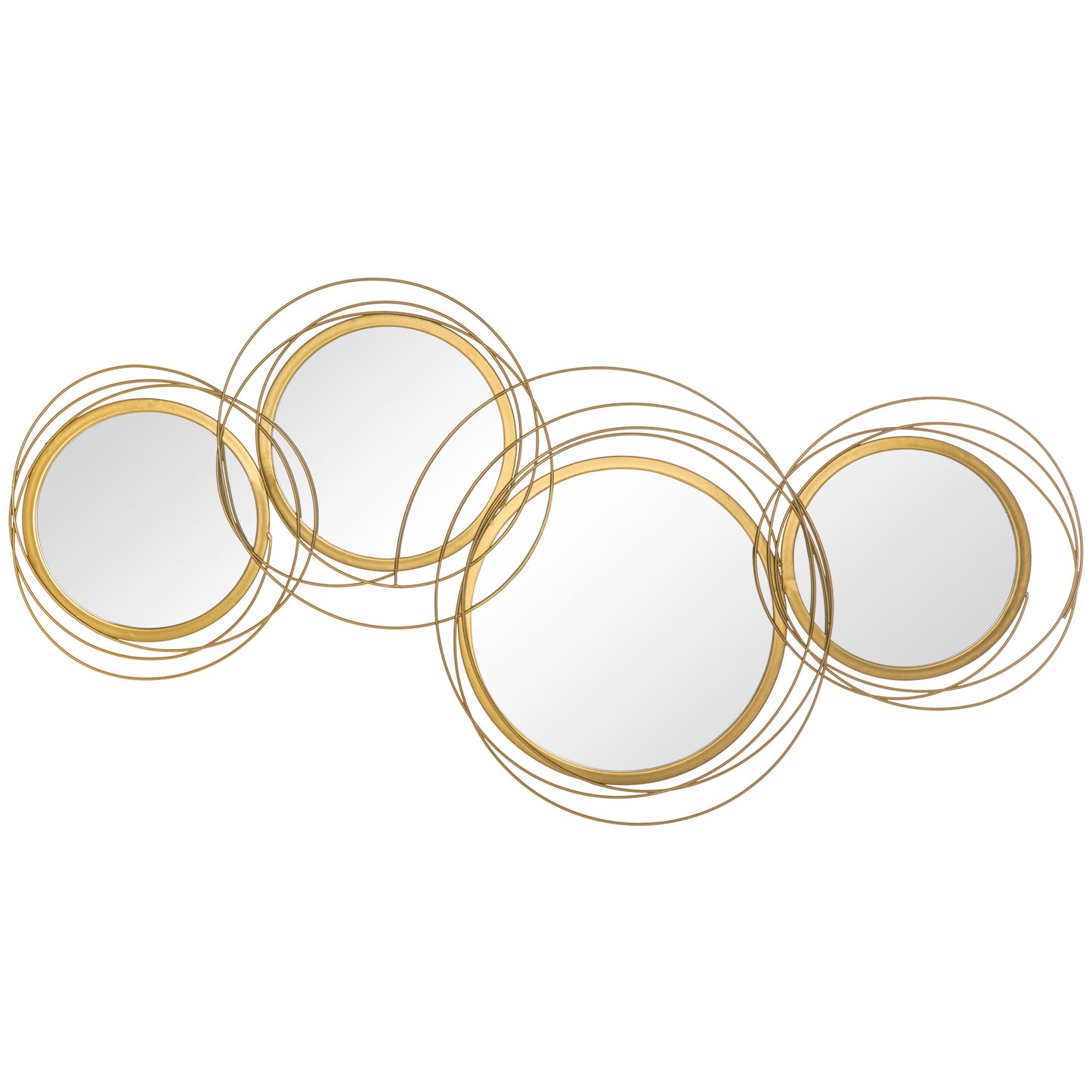 Modern Circular Mirror Wall Art
