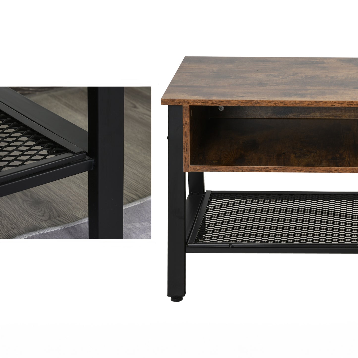 Mid-Century TV Stand for TVs Up to 45"