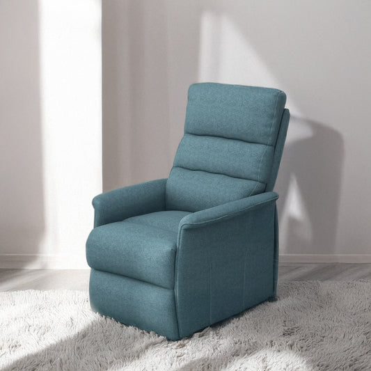 Power Lift Recliner Chair with Remote Control, Blue